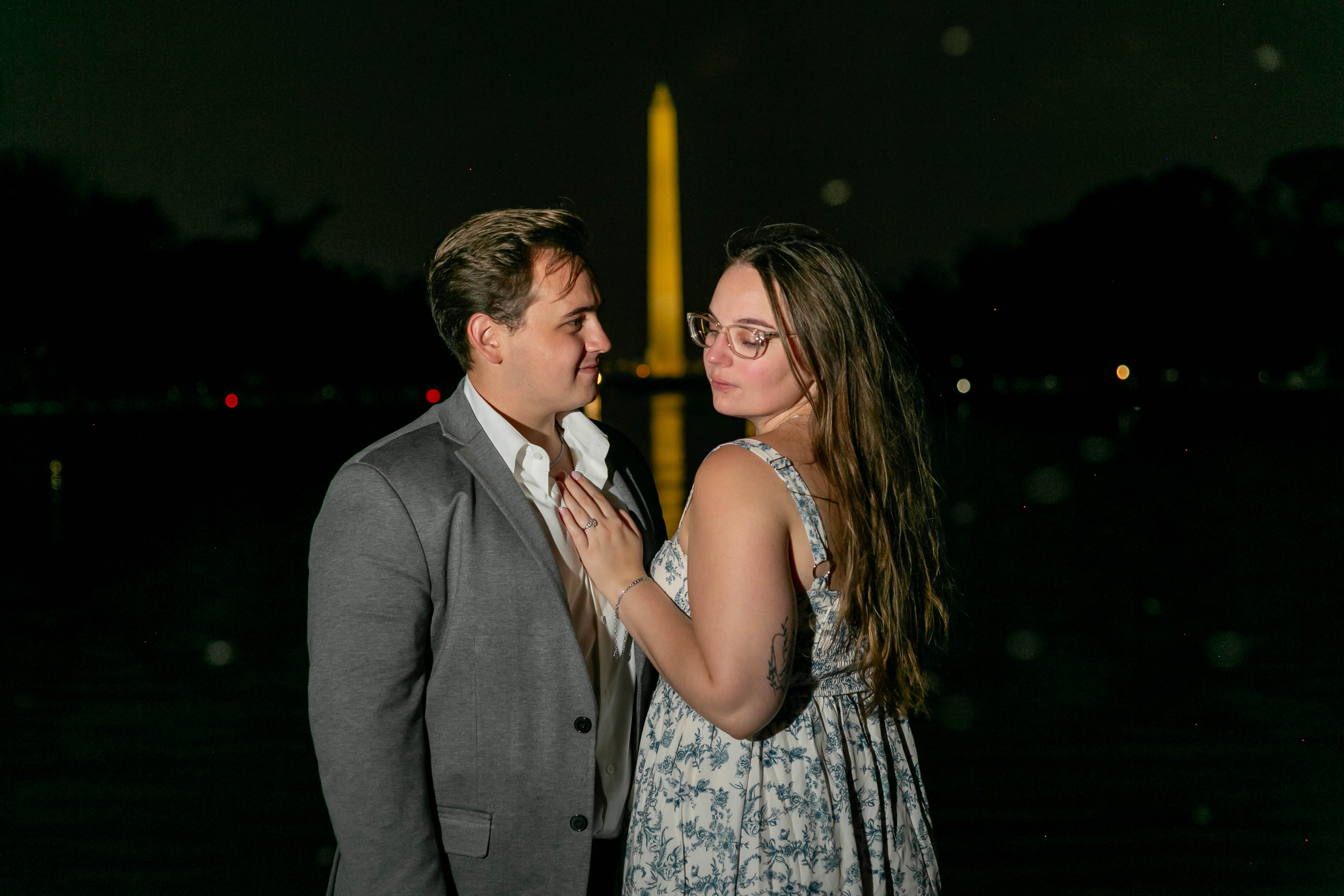 Jackson and Audrey engagement photo